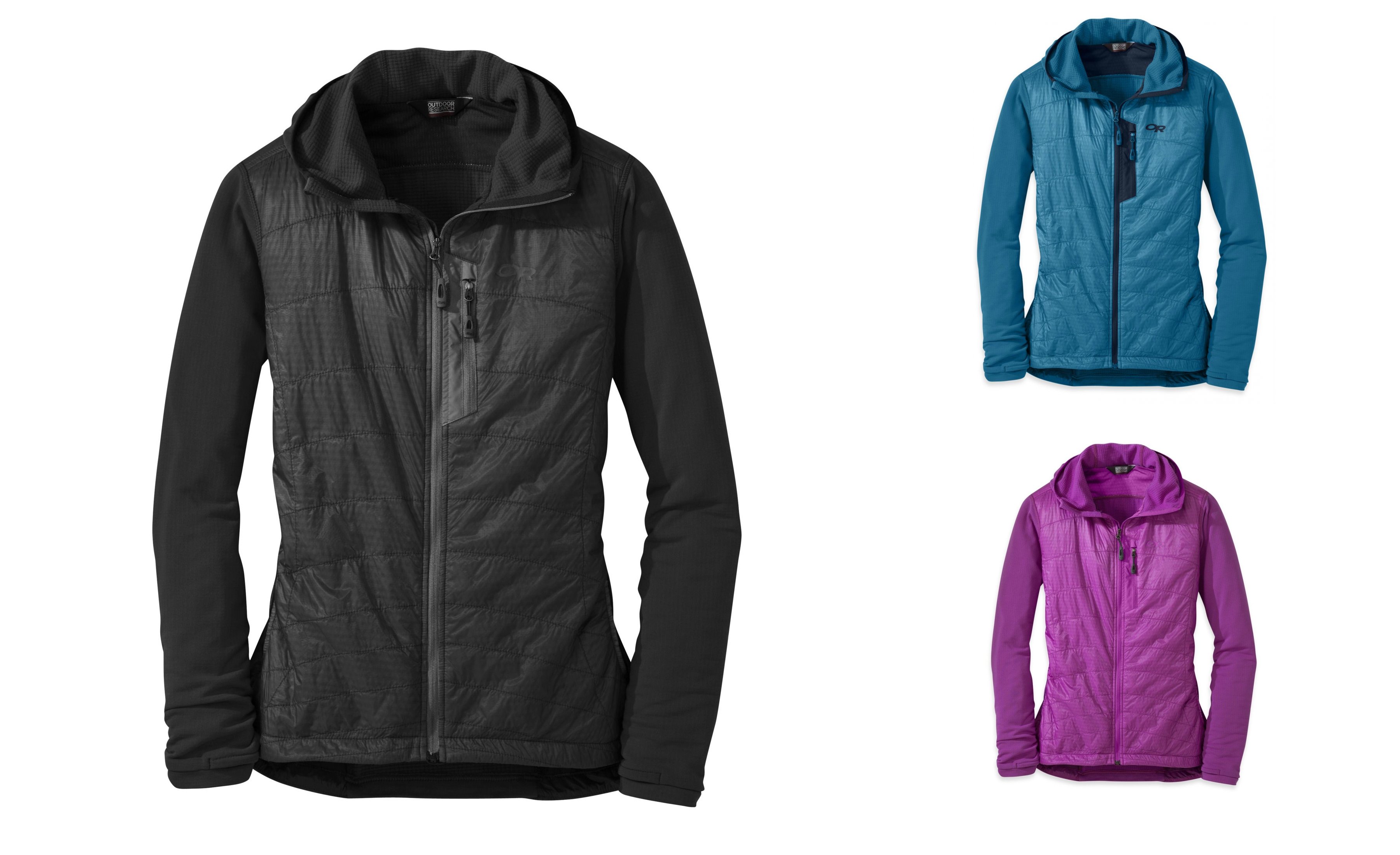 outdoor research deviator insulated hoodie jacket