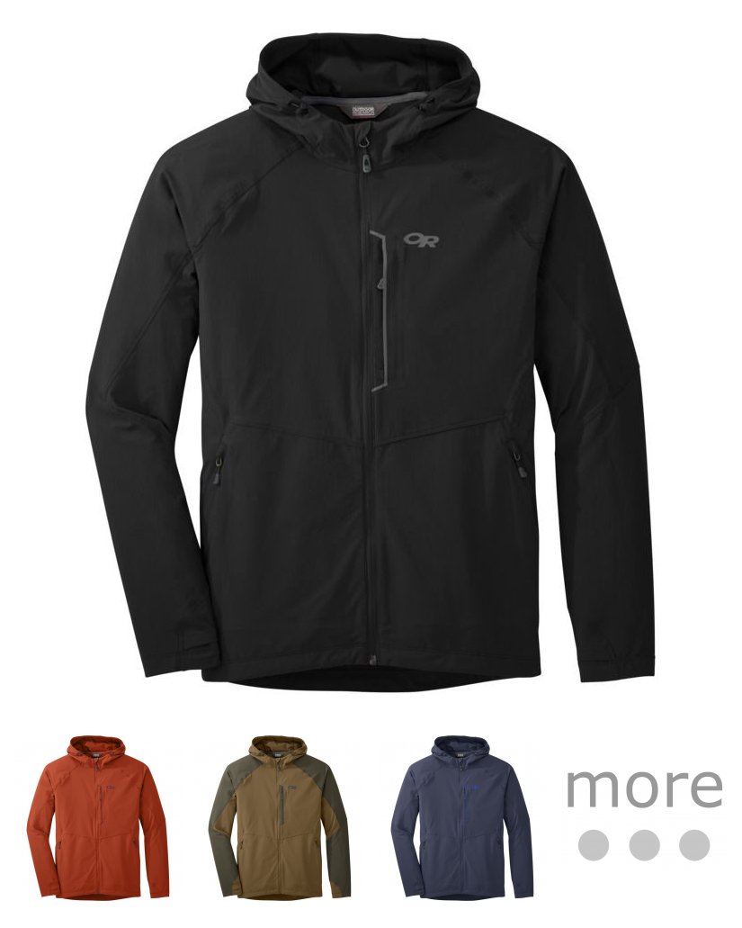 outdoor research men's ferrosi hooded jacket