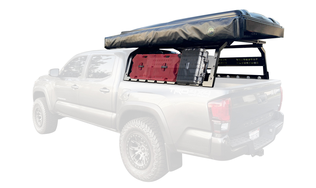 Roof top tent rack for tray hot sale