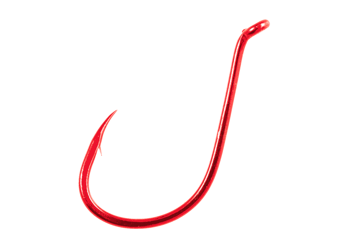 Owner Hooks SSW All Purpose Hook with Super Needle Point, Forged Shank,  Reversed Bend, Up Eye