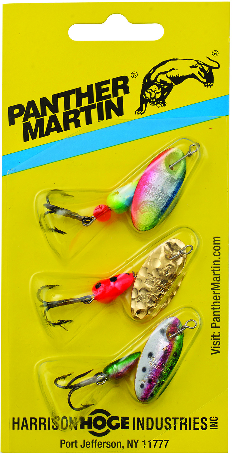 Panther Martin Opening Day 3 Hammered Holographic Spinner Kit