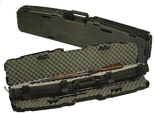 Plano Double Gun Case w/ Heavy Duty Latches, 53.32In