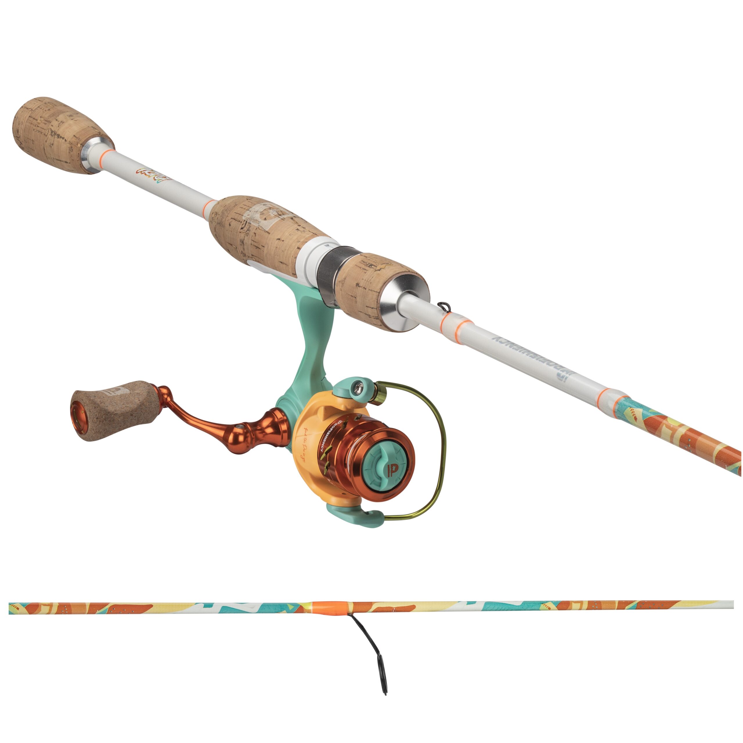 One Bass Spirit Flame Fishing Rod Reel Combo, Spinning