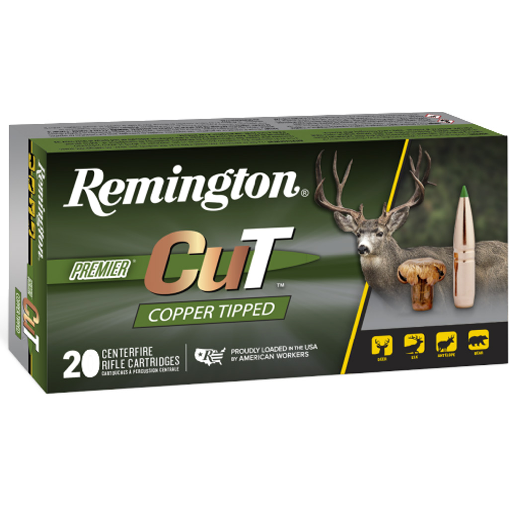 Remington Premier CuT 270 Win 130 Grain Core-Lokt Tiped Rifle Ammunition