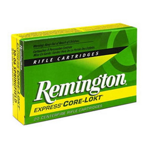 Remington Core-Lokt .300 Winchester Magnum 150 Grain Core-Lokt Pointed Soft Point Centerfire Rifle Ammunition