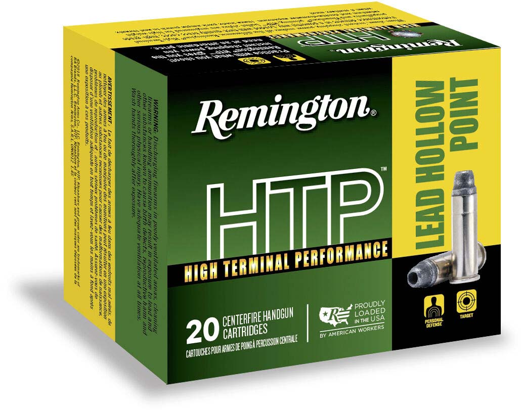 Remington High Terminal Performance .38 Special +P 158 Grain Lead Hollow Point Centerfire Pistol Ammunition