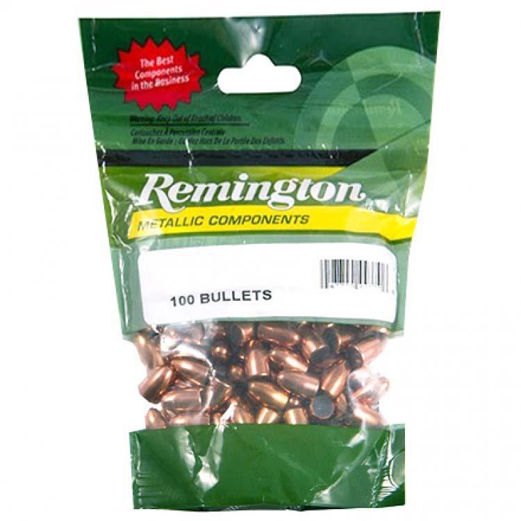 Remington Rifle Bullets 357/38 SPL, 130 Grain, FMJ