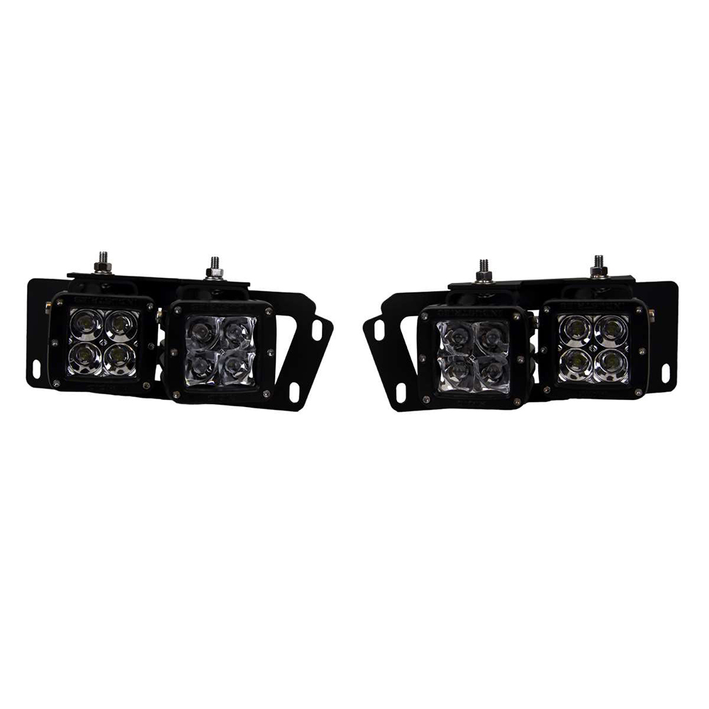 Rigid Industries 2010 2017 Dodge Ram 2500 3500 2009 12 Dodge Ram 1500 Fog Light Mount Kit 16 Off W Free Shipping And Handling