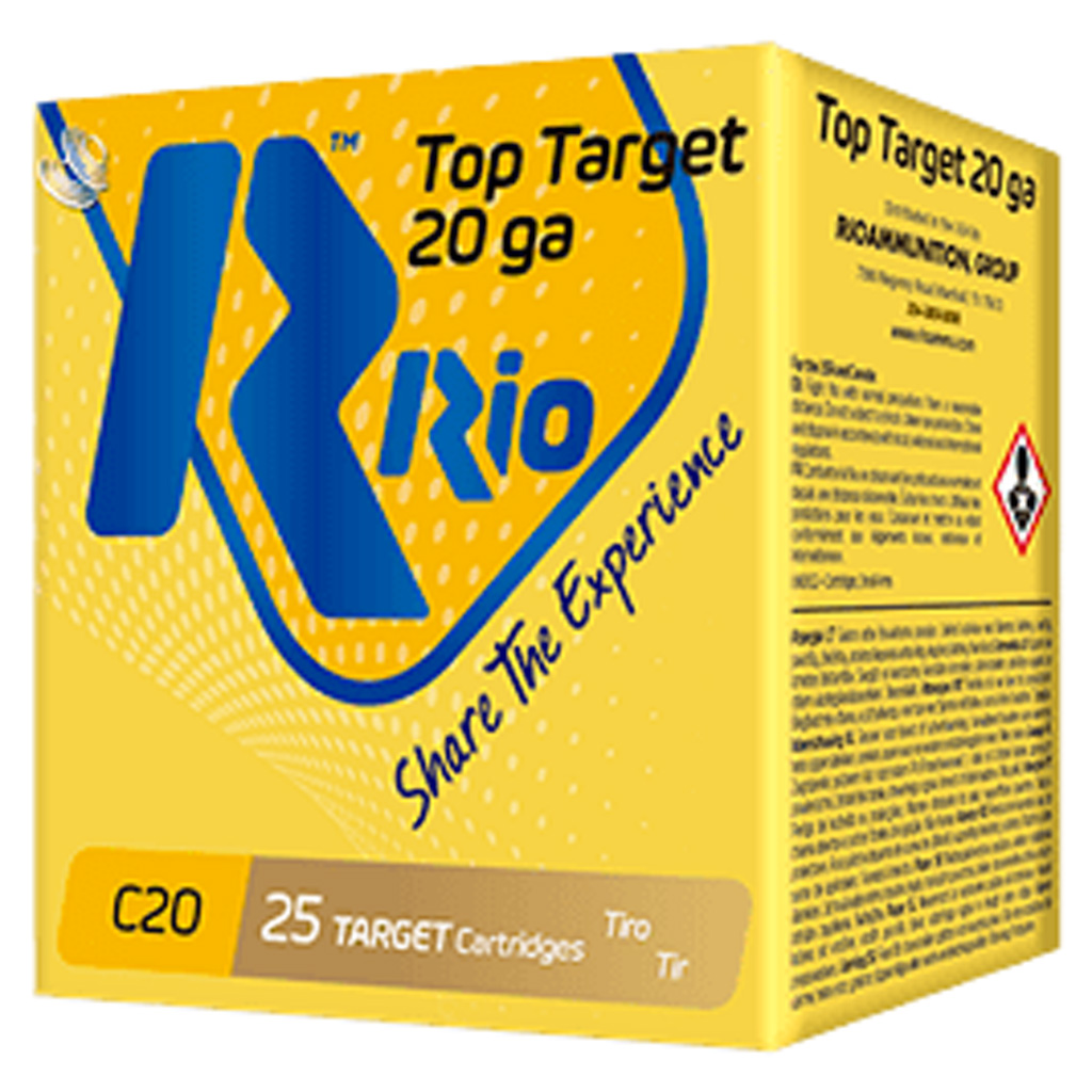 RIO Ammunition Star Team 24 Target 20 Gauge 2 3/4" 8 Shot Shotgun Ammunition