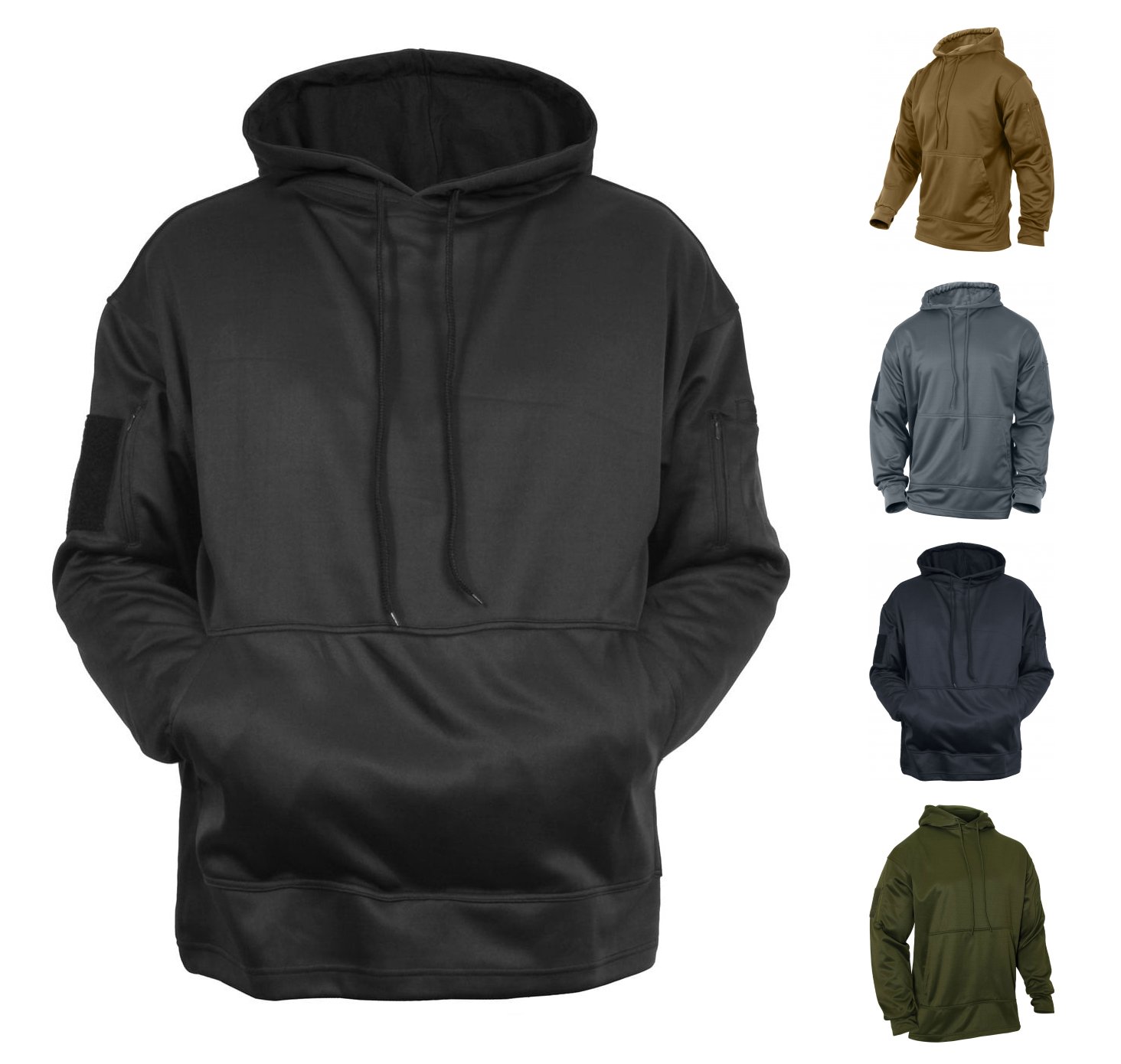 Concealed carry zip up on sale hoodie