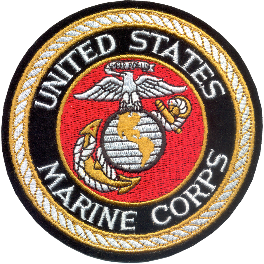 Rothco Deluxe USMC Round Patch