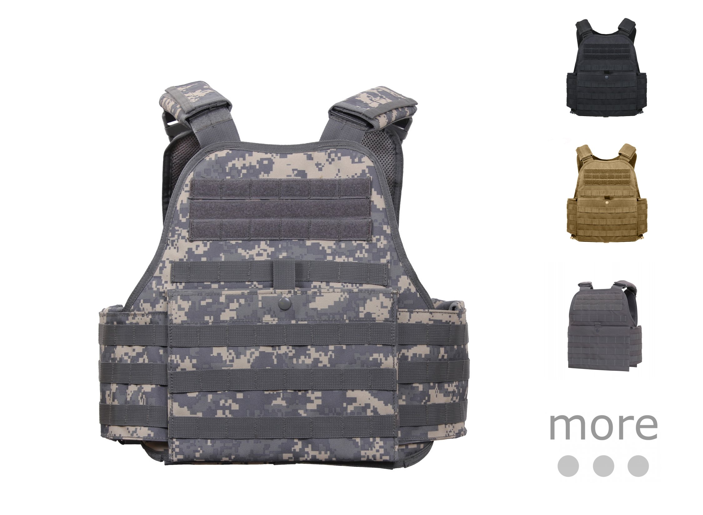 molle ballistic vest carrier