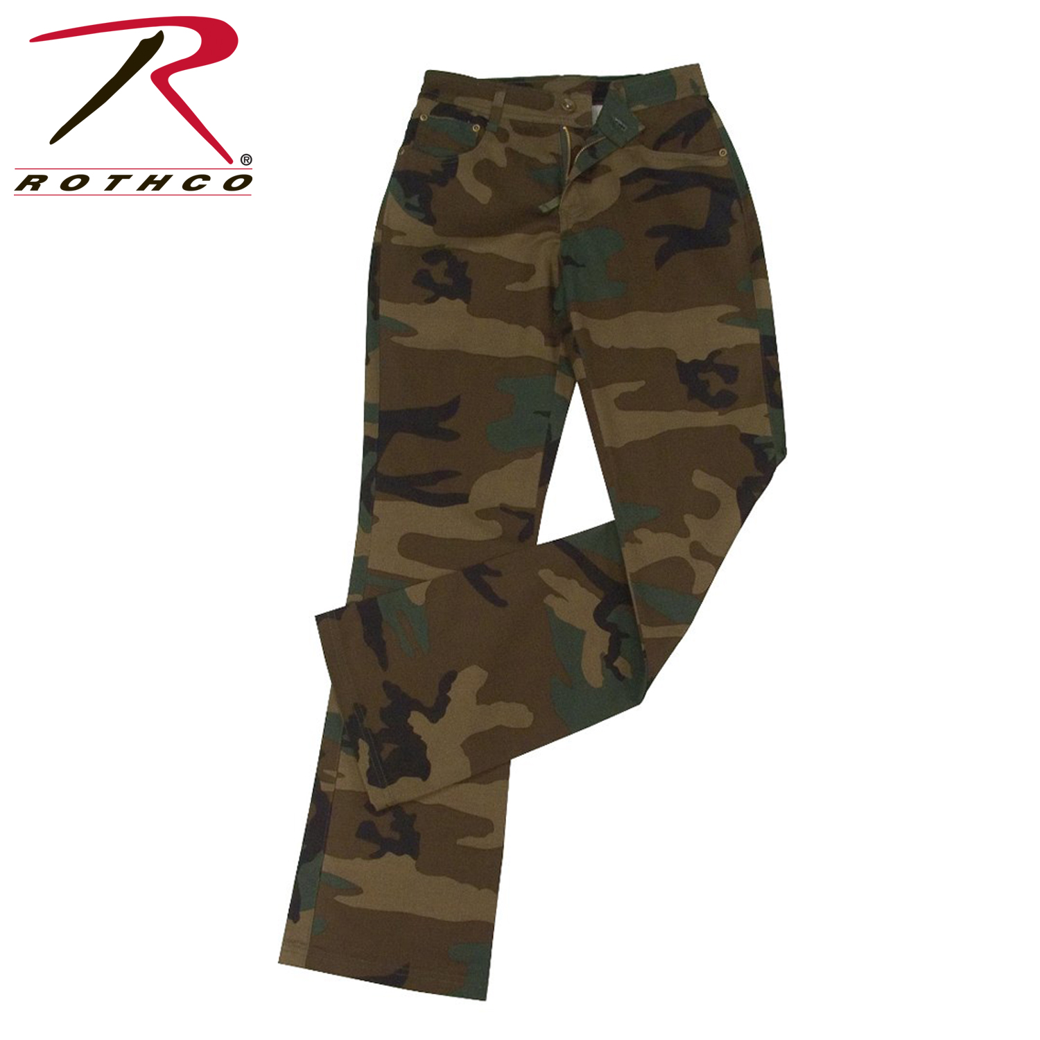camouflage stretch pants