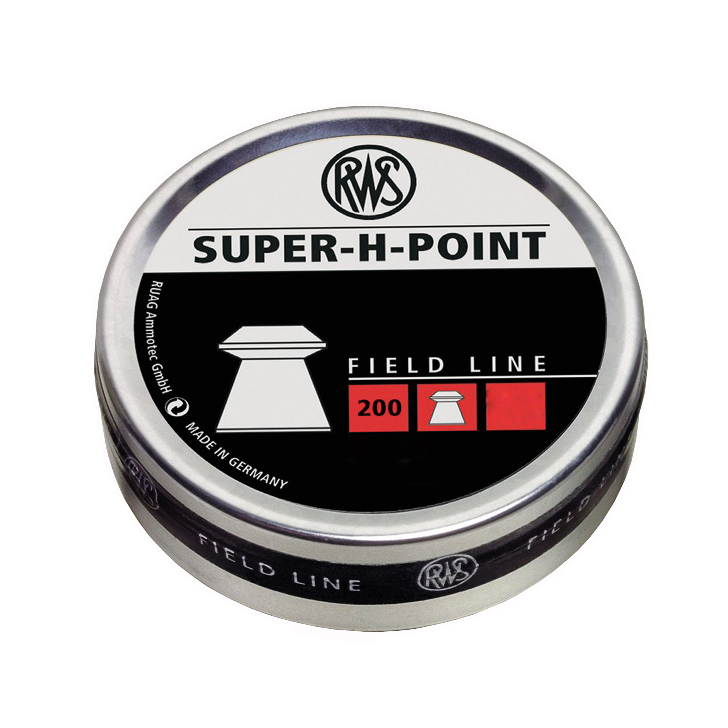 RWS 2317382 Super-H Point Pellets .22 Pellet Lead 250 2317404