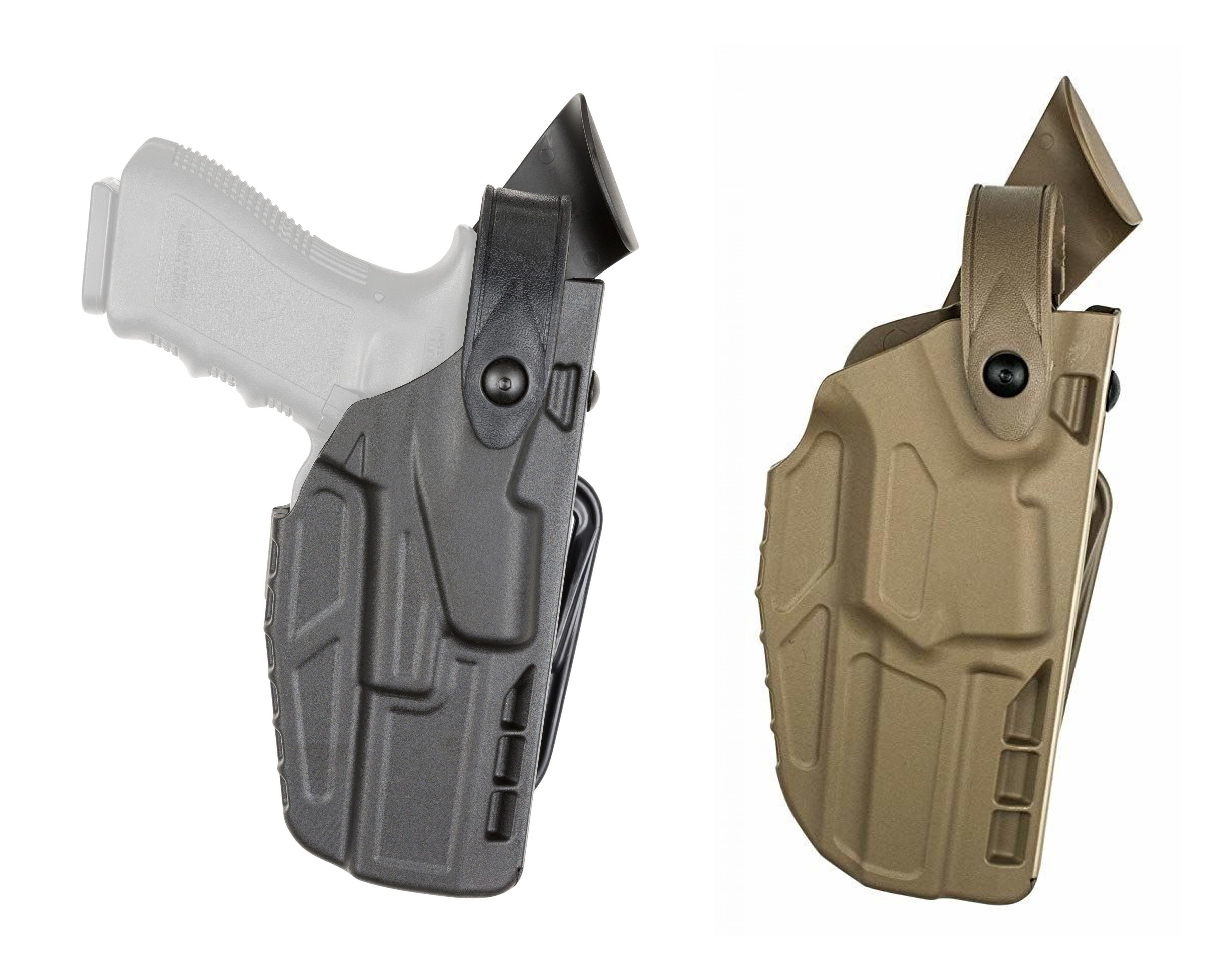 Safariland 7390RDS 7TS ALS Level I Mid-Ride Duty Holster