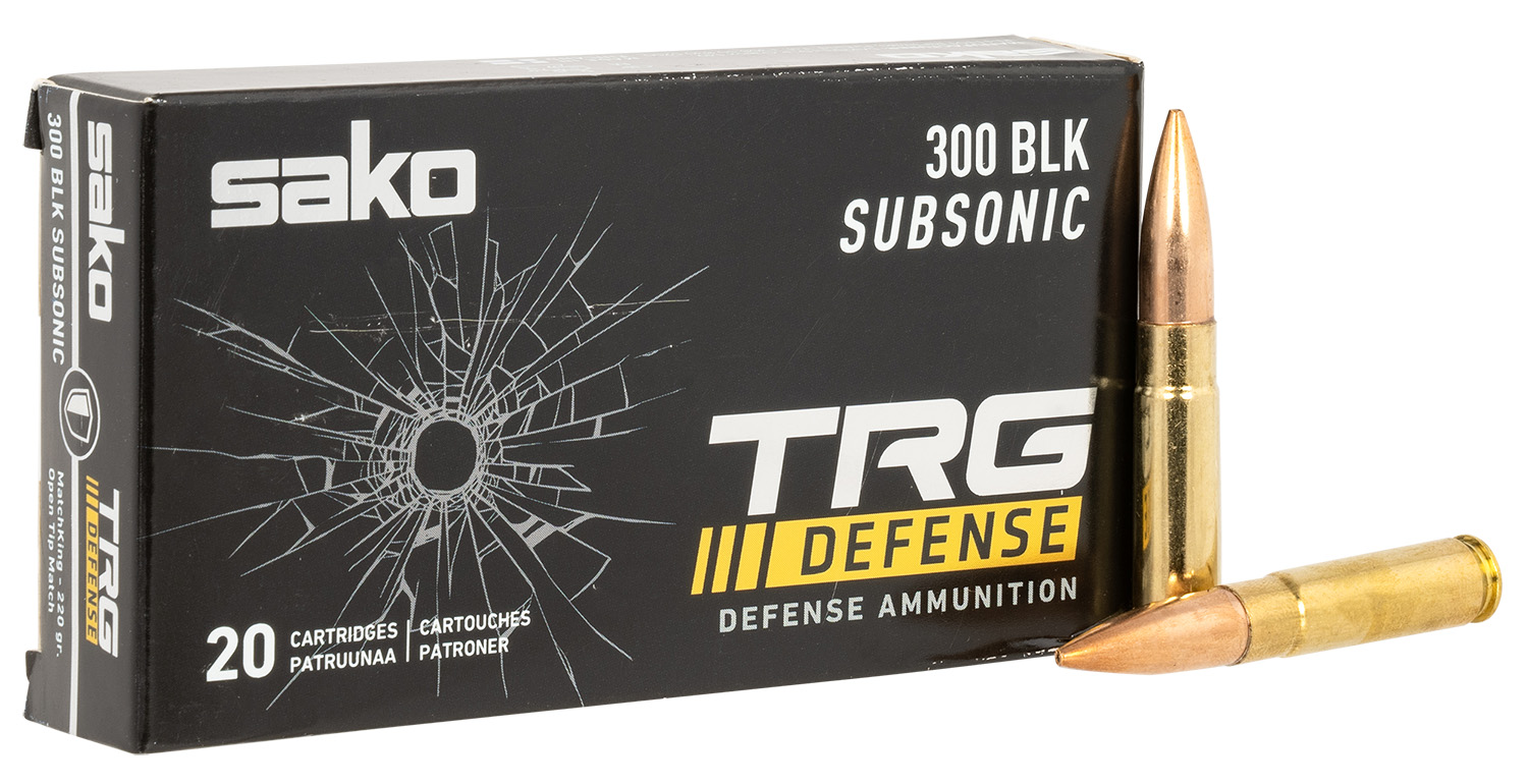 Sako MatchKing 300 Blackout 220 Grain Rifle Ammunition