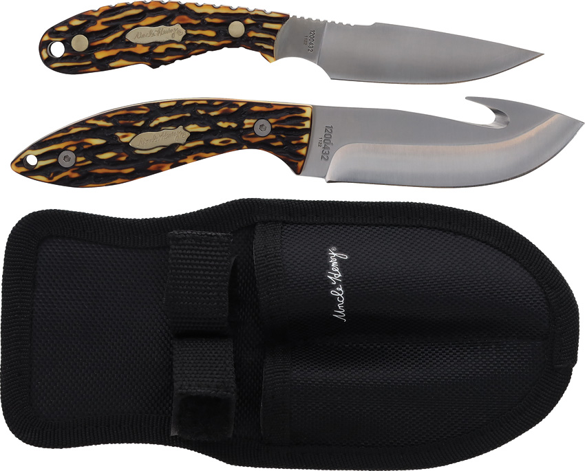 Schrade Exertion Gut Hook Fixed Blade, Satin Finish