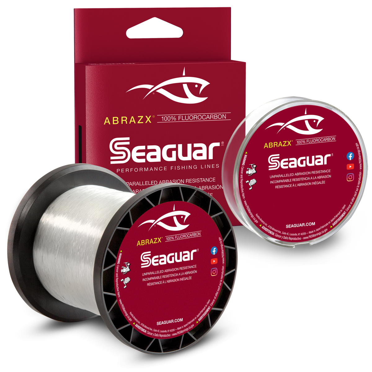 Seaguar AbrazX Fishing Line  Up to 64% Off Customer Rated Free Shipping  over $49!