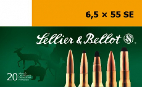 Sellier & Bellot 6.5x55 SE 140 Grain Full Metal Jacket Rifle Ammunition