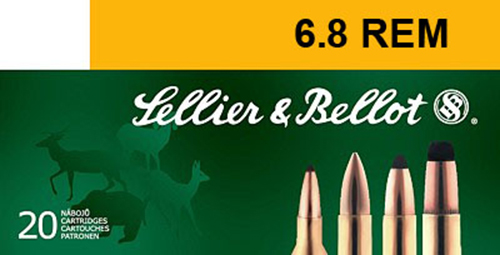 Sellier & Bellot 6.8 Remington 110 Grain Plastic Tip Special Rifle Ammunition