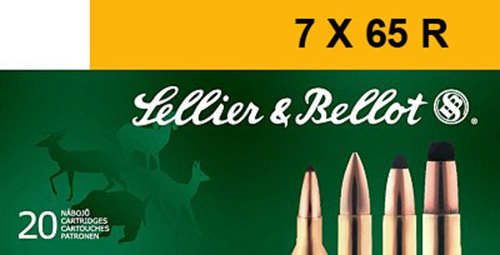 Sellier & Bellot 7x65R 173 Grain Soft Point Cut-Through Edge Rifle Ammunition