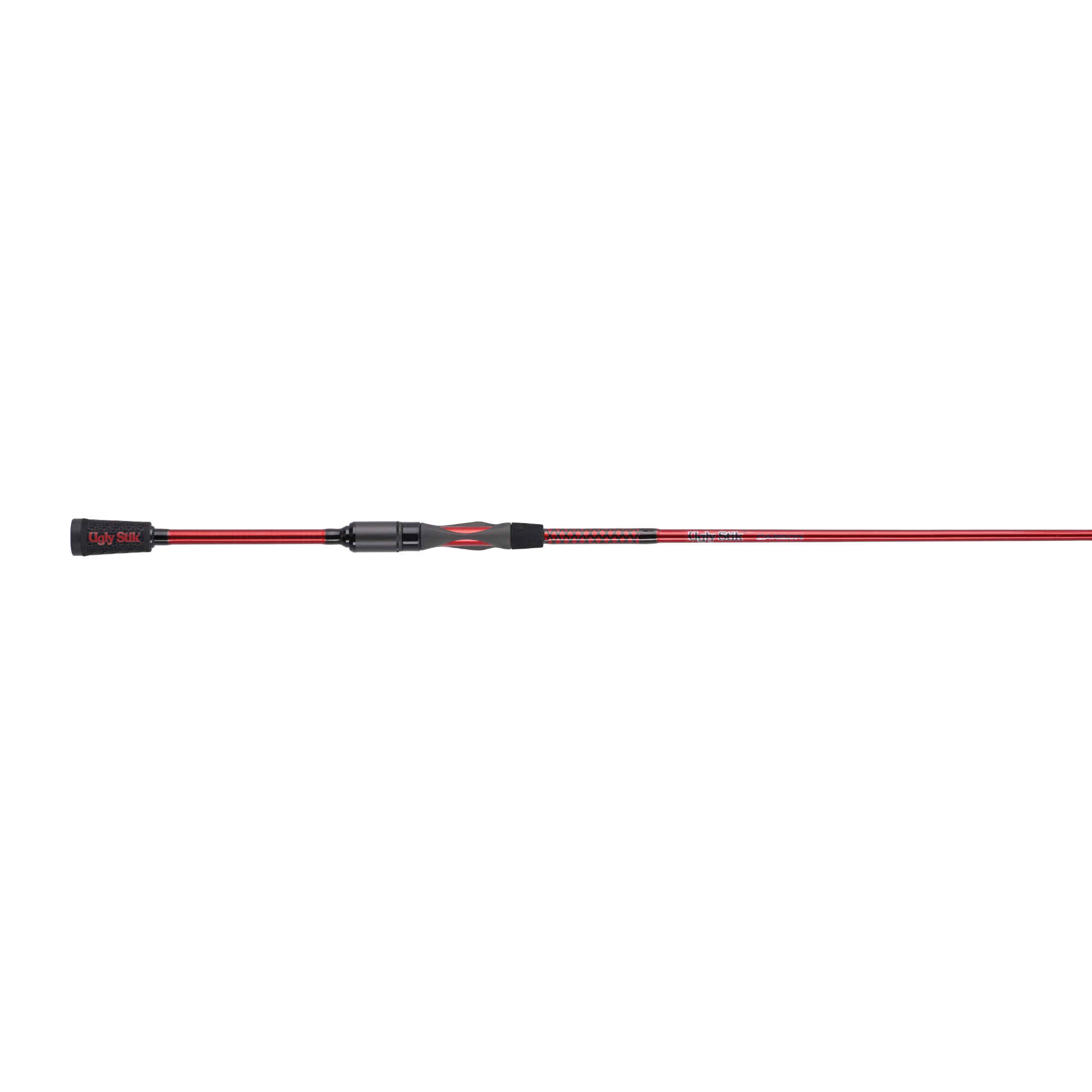 Ugly Stik Carbon Spinning Rod, 2 Piece, Medium, Fast, 8 Guides, 1/8-1/2oz  Lures