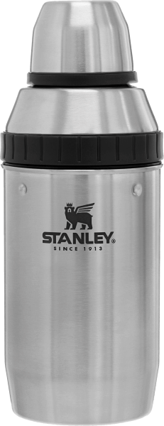 Stanley Adventure Happy Hour 2x System Shaker and Glasses Set Stainless Steel 