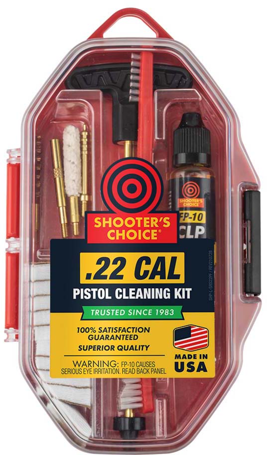 Shooter's Choice Bullseye Box® Universal Rifle, Pistol, Shotgun Cleaning Kit