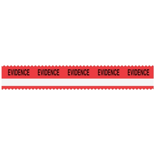 Sirchie Sirchmark Evidence Integrity Tape Red W White Stripe W