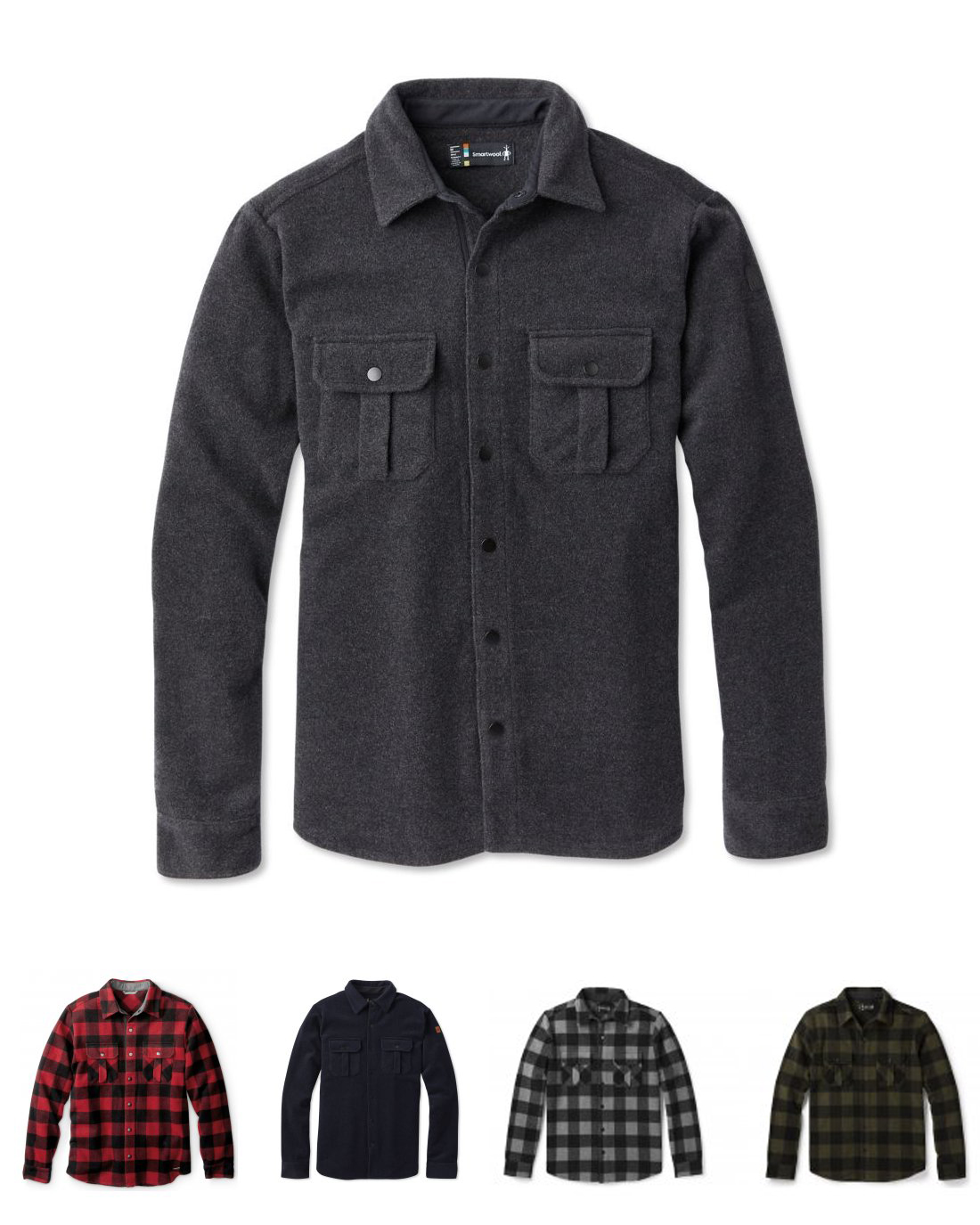 Smartwool anchor line sherpa shirt jacket hot sale