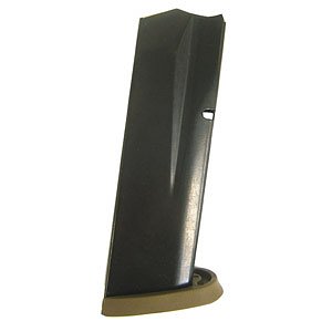 Smith & Wesson M&P 14 Round .45 ACP Pistol Magazine w/Blued/Brown Floor Plate