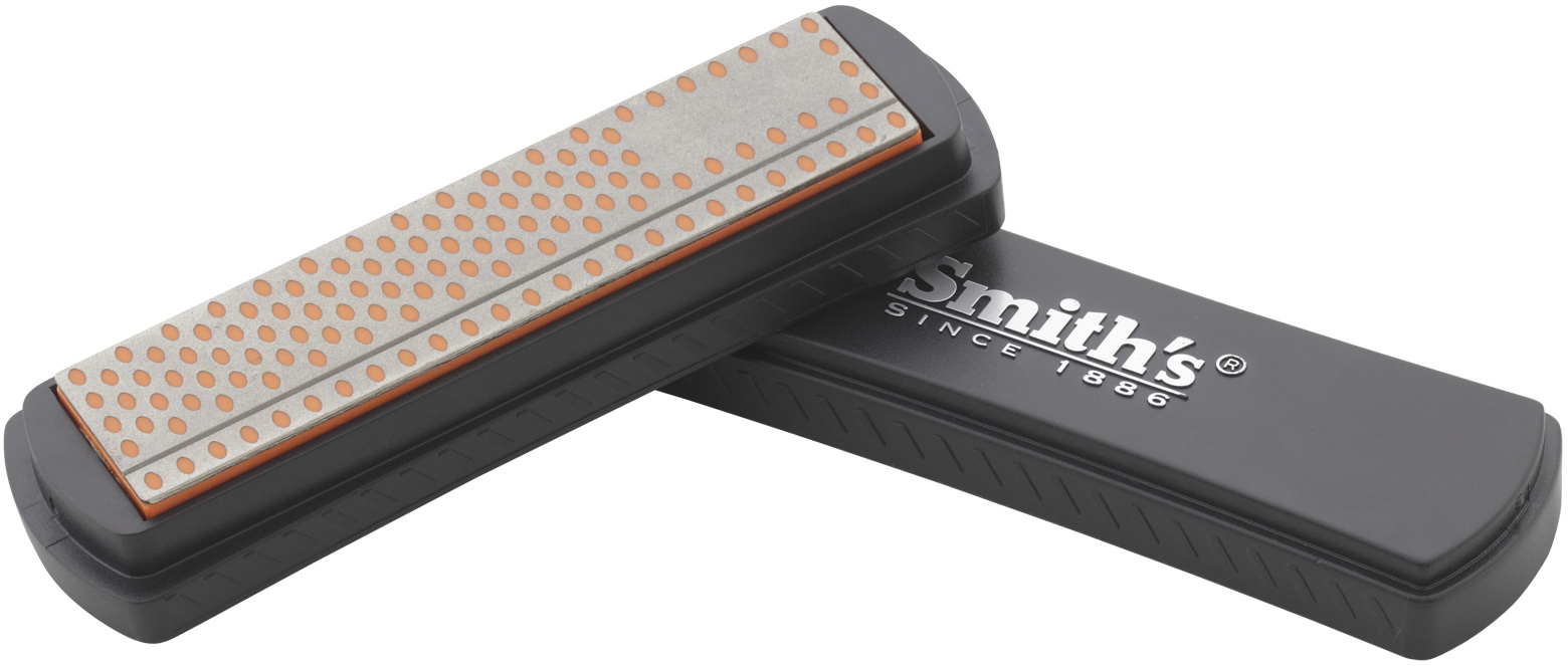 Smith's 4-in Diamond Sharpening Stone - Handheld Sharpener with Case in the  Sharpeners department at