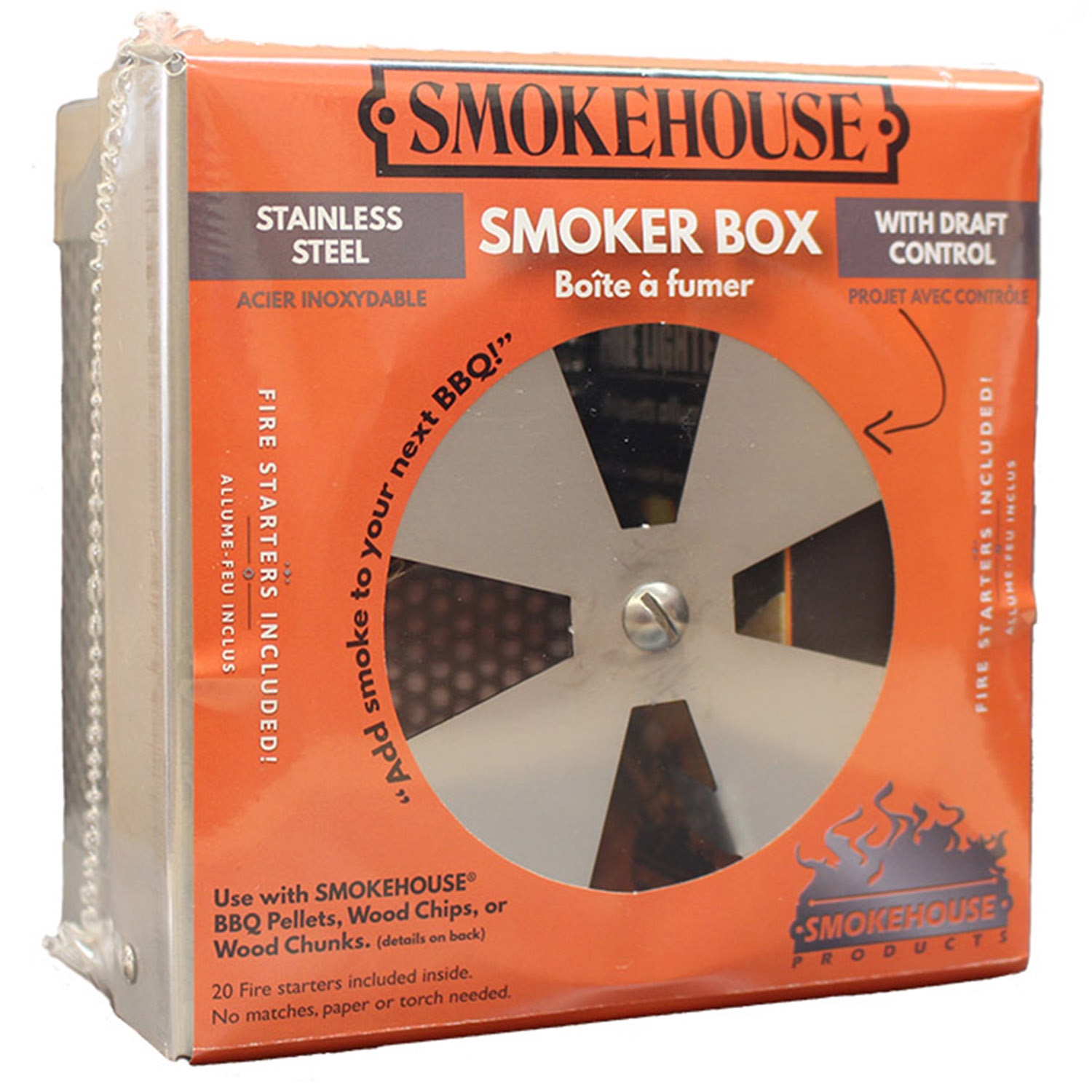 Smokehouse Product Smoker Box with Draft Control w/ Free Shipping