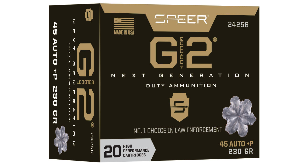 Speer Gold Dot .45 ACP +P 230 Grain Gold Dot G2 Centerfire Pistol Ammunition