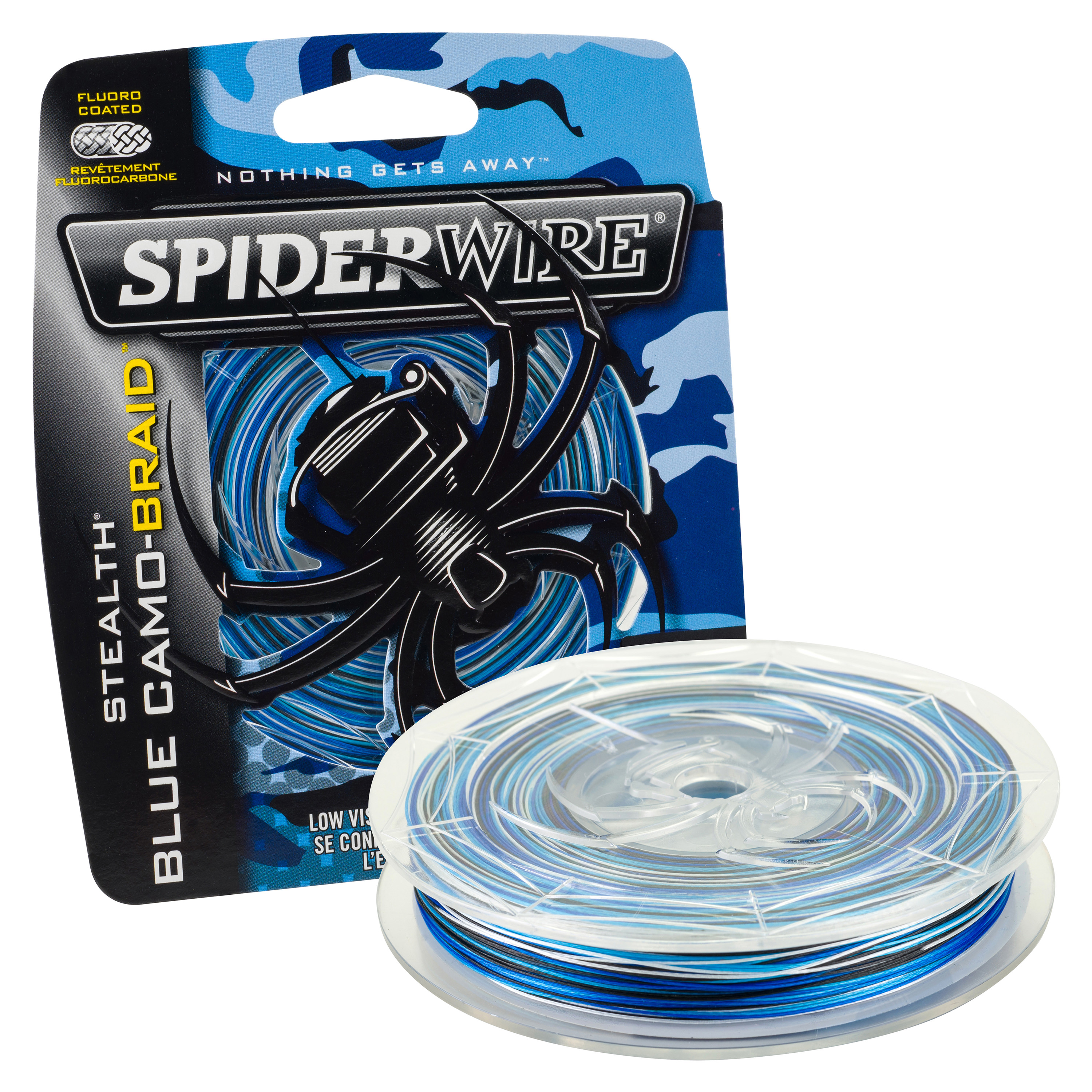 Spiderwire SCS100BC-200 Stealth CamoBlue 100lb 200yd 1374149