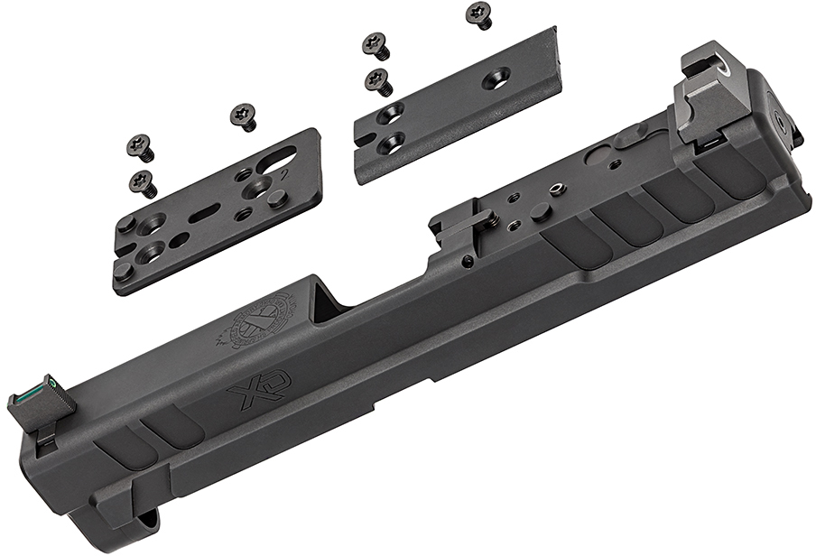 Springfield Armory XD 9mm Optical Sight Pistol Plate Slide