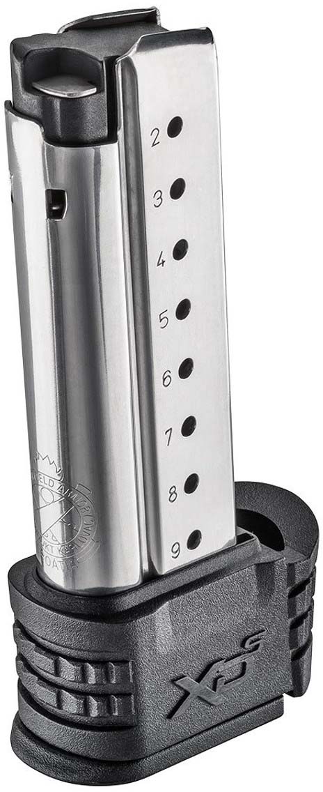 Springfield Armory XD-S 9mm 9 Round Magazine w/ Sleeve for Backstrap