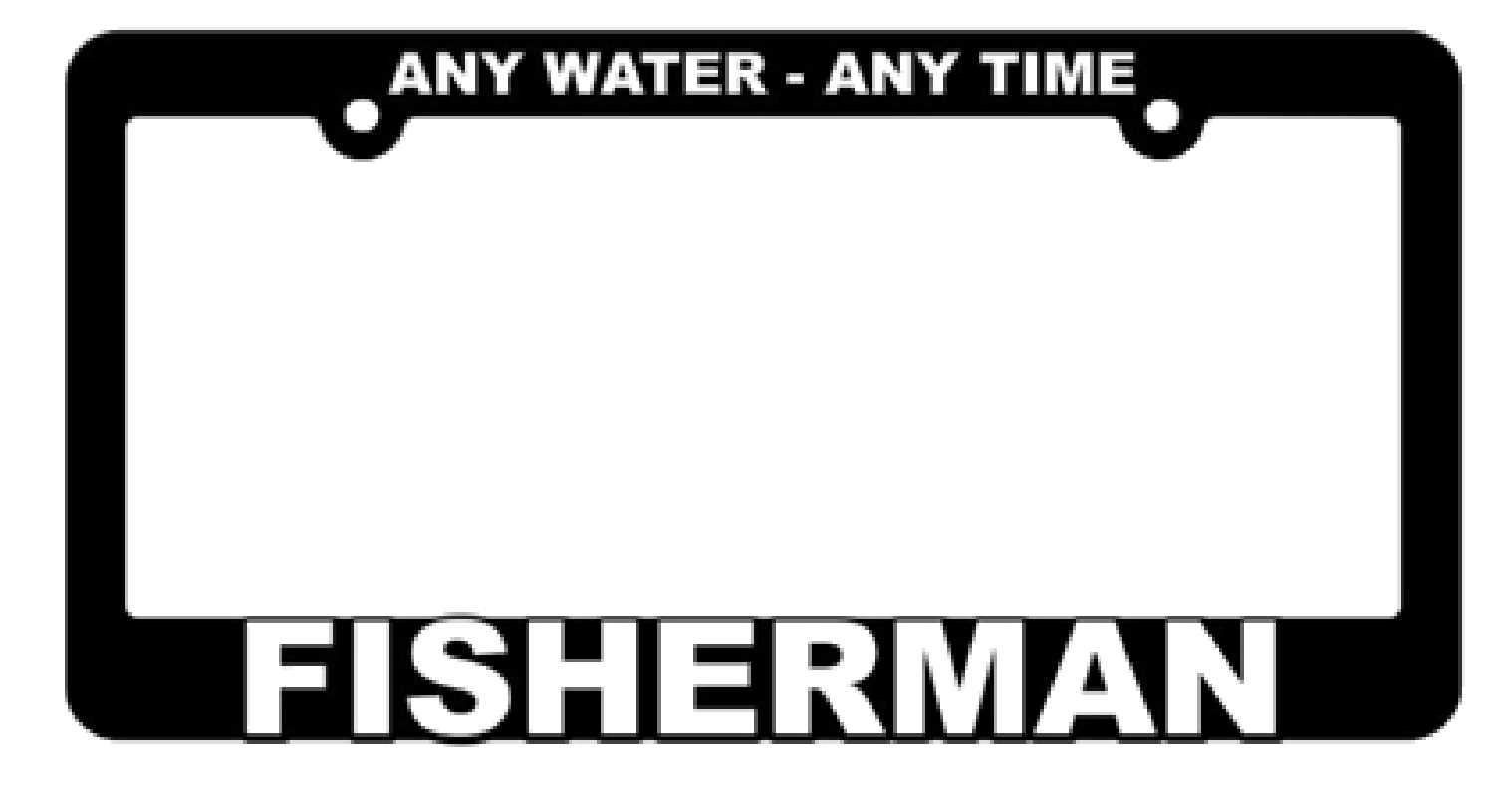 Fishing License Plate Frames – Stone Creek Outfitters