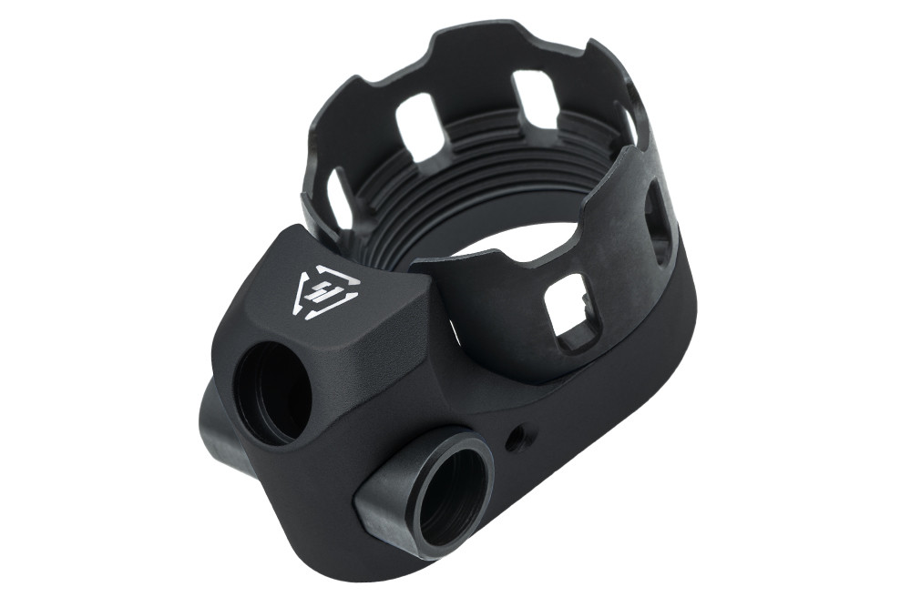 Strike Industries AR Enhanced Castle Nut & Extended End Plate