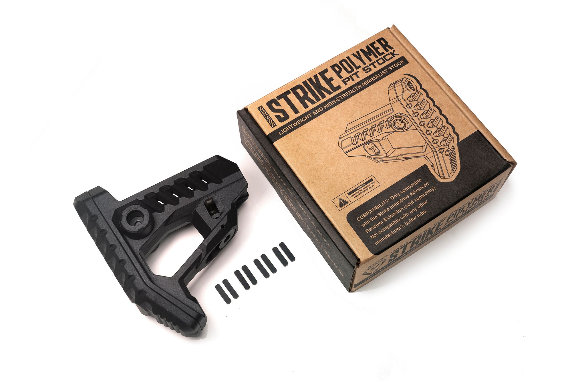 Strike Industries Polymer Pit Stock | 22% Off Free Shipping over $49!