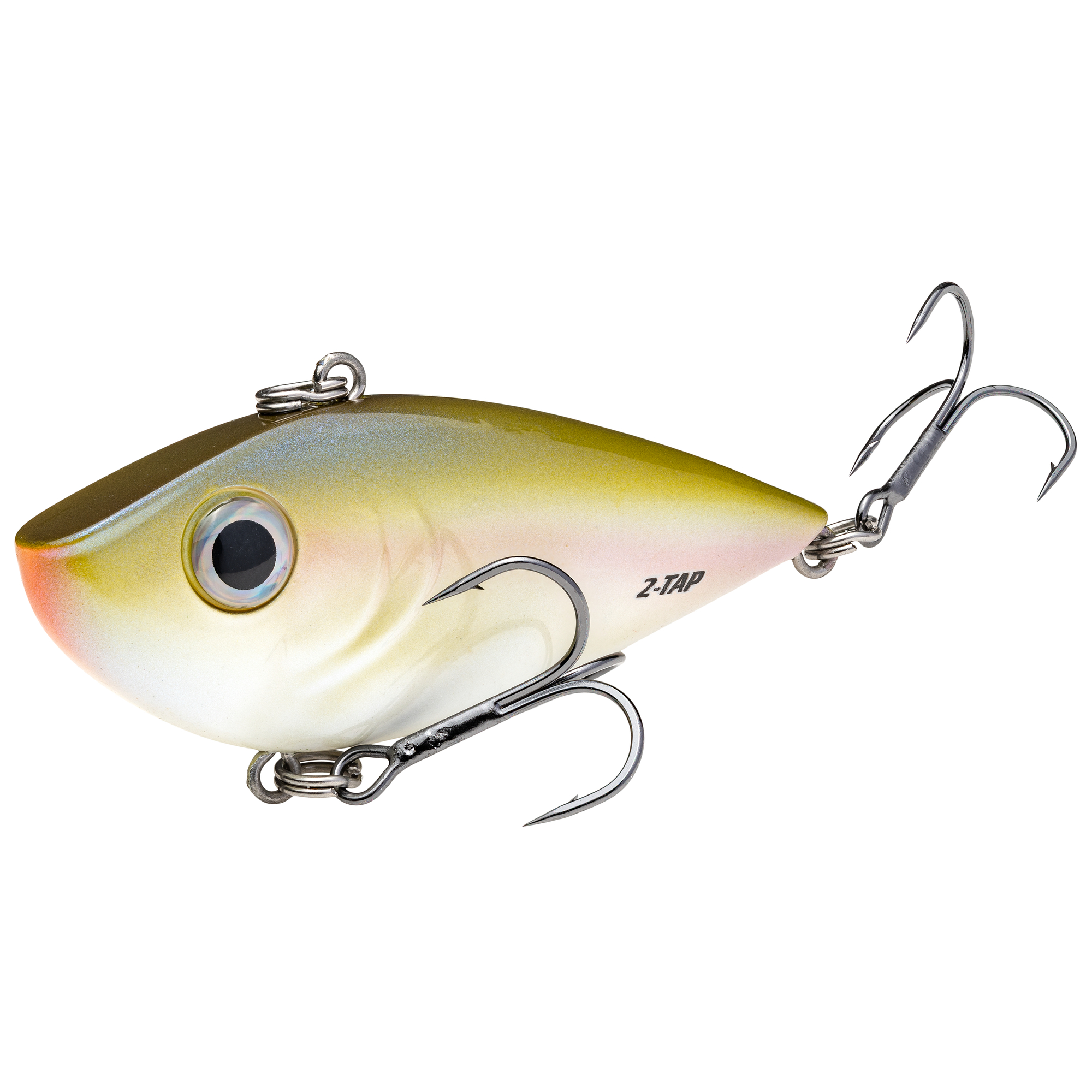 Strike King Red Eyed Shad 2-Tap Tungsten 1/2 oz The Shizzle