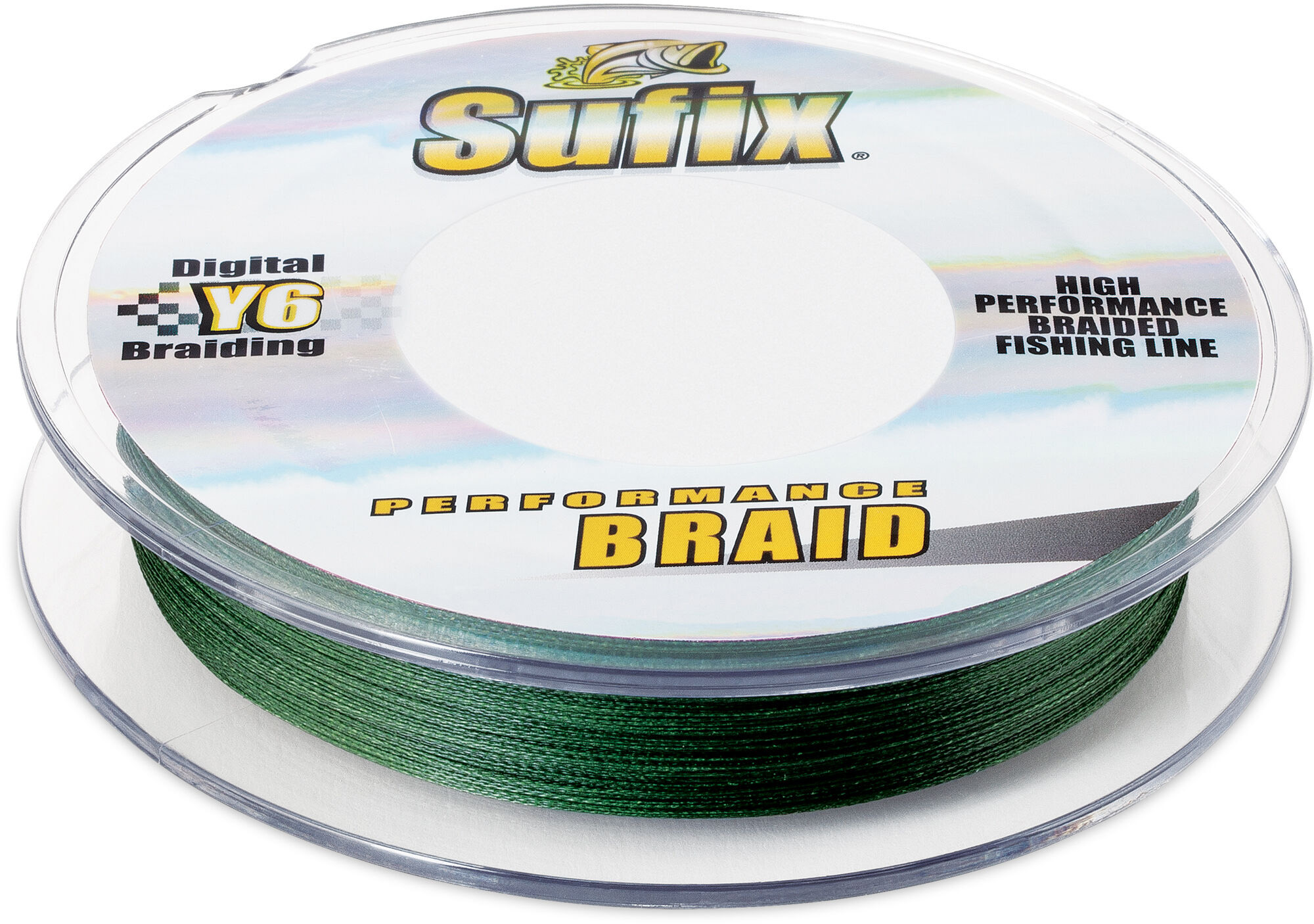 Sufix Superior 1/4-Pound Spool Size Fishing Line (Clear, 6-Pound)