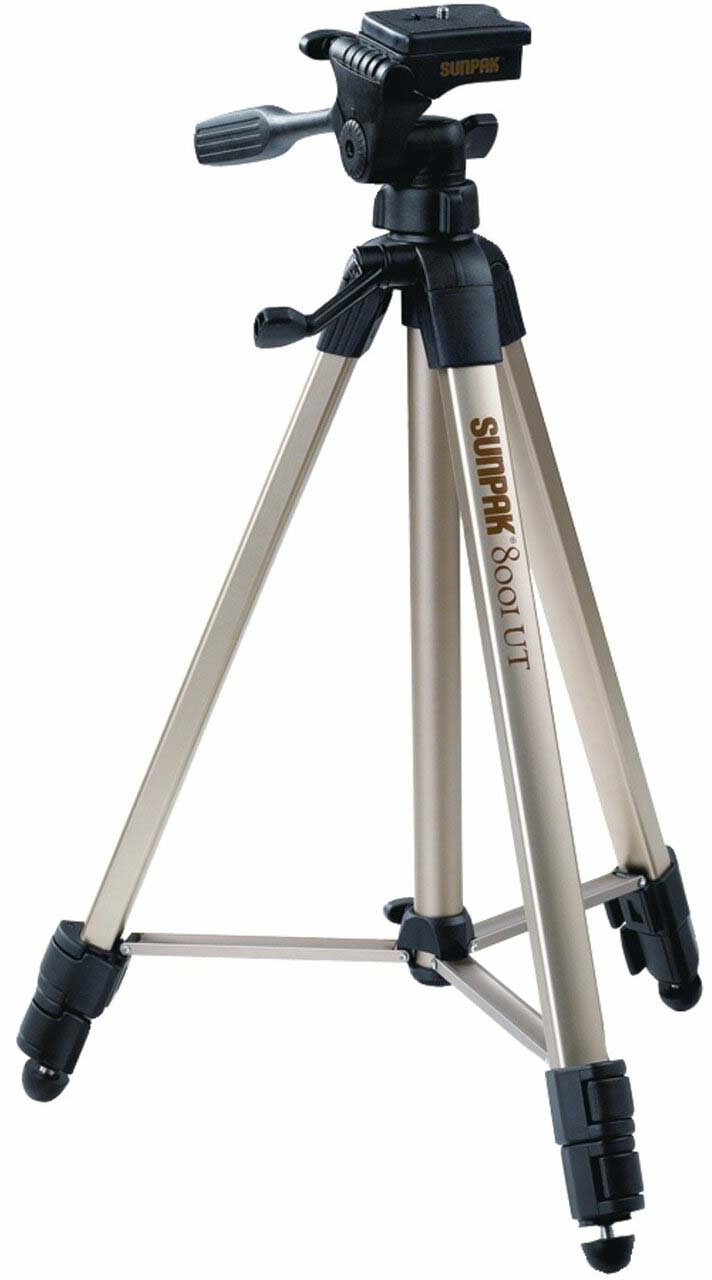 Sunpak 620-540DLX 5400DLX 54 Tripod with 3-Way Pan Head for Digital Cameras