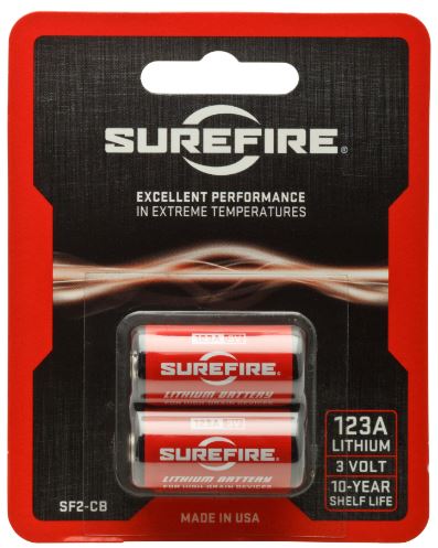 SureFire CR123 Lithium Batteries | Up to 33% Off | Long Life