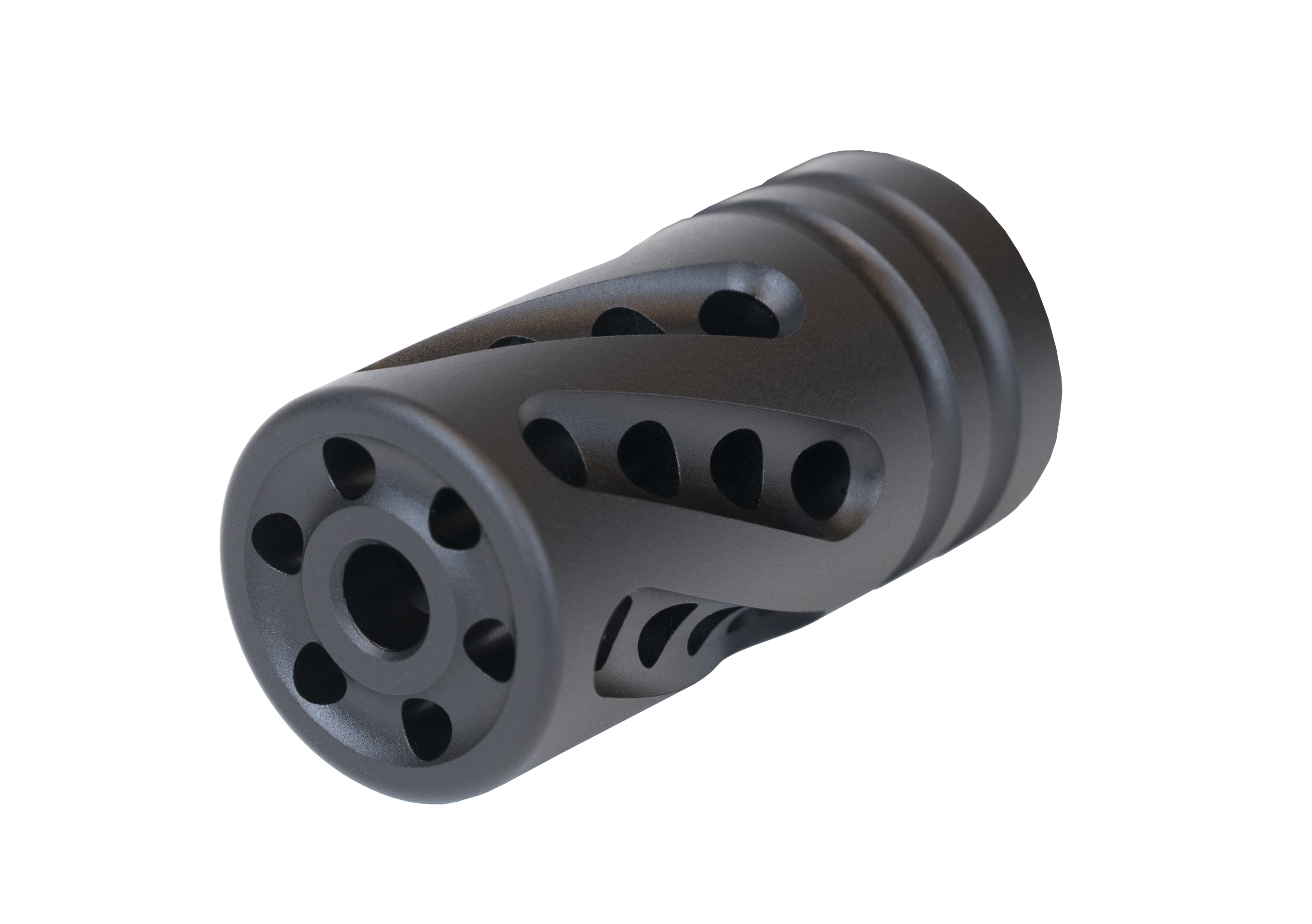 Tactical Solutions X-Ring Compensator/Muzzle Brake for Ruger 10/22 Matte Black