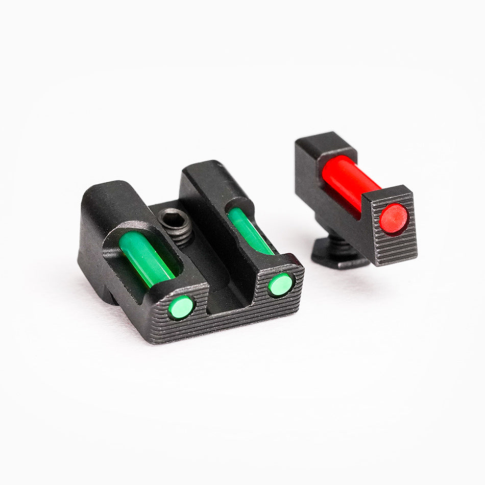 Tag Precision Glock TSF TAC Pistol Sights Fiber Optic