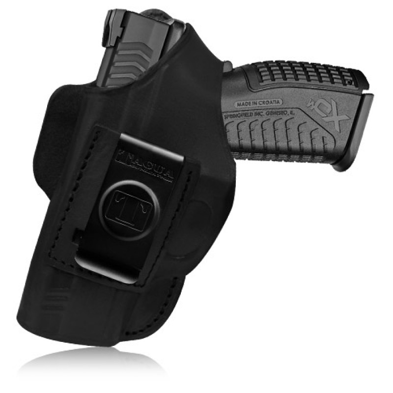 Tagua Gunleather Four in One Holster With Thumb Break, Black