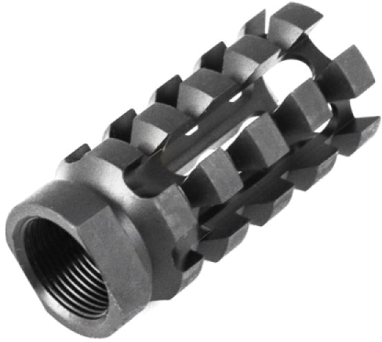 Tiger Rock AR-15 Barrett Style Muzzle Brake with Jam Nut