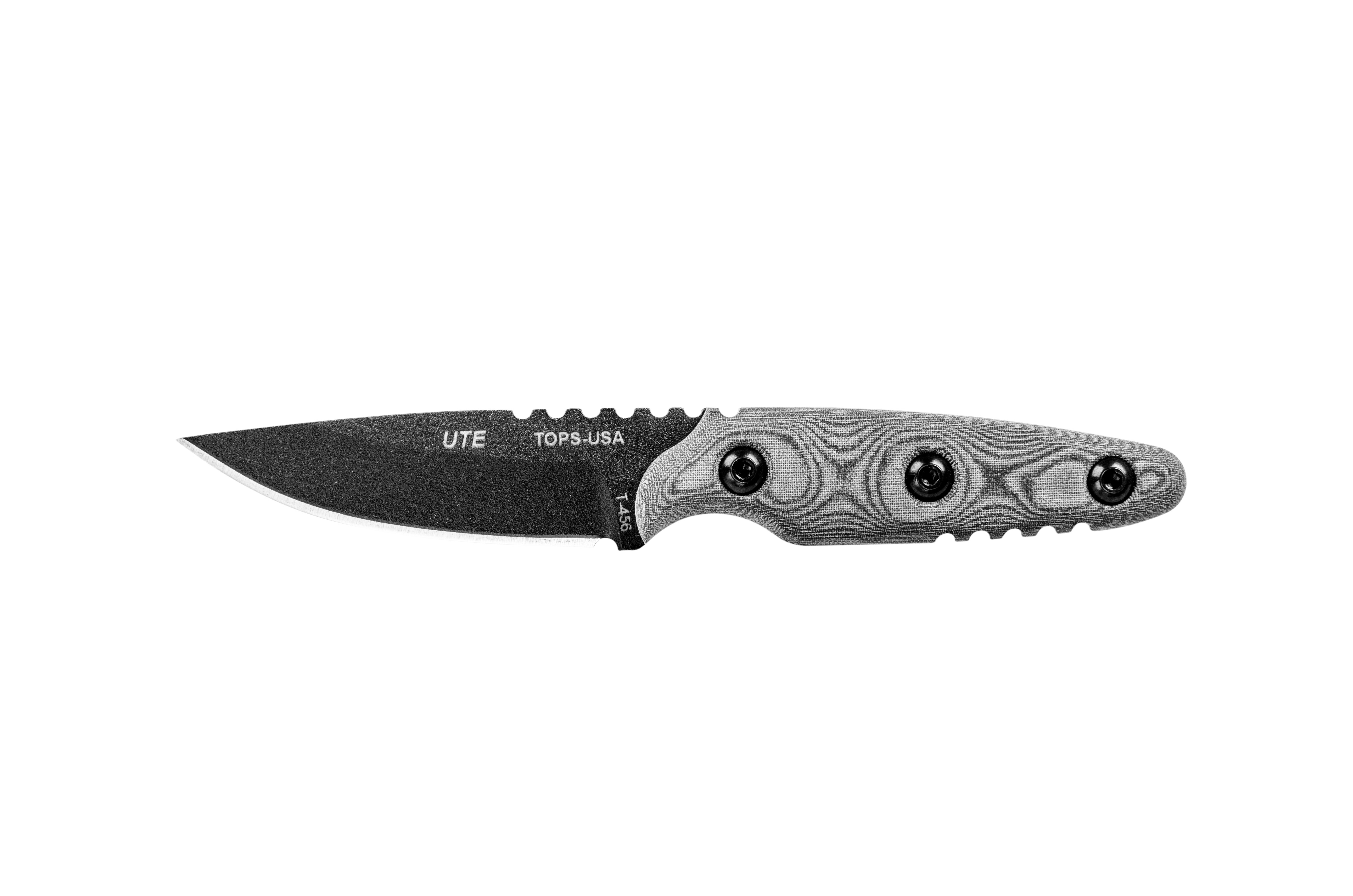 Tops Knives UTE Utility Tool Edged Fixed Blade Knife - 6.25"