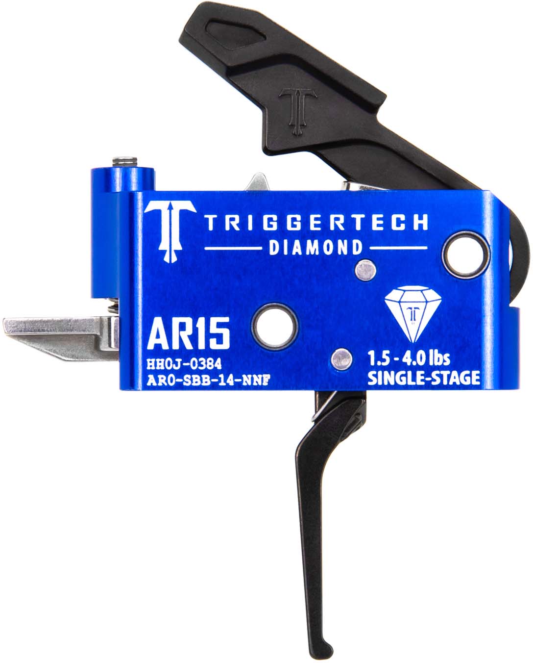 Triggertech AR15 Single-Stage Diamond Flat Trigger